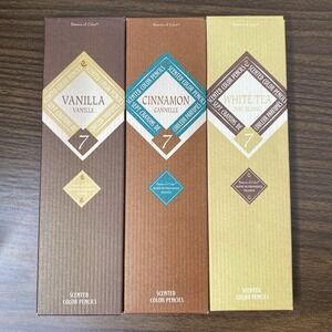 Terre d'Oc Creations- Essence Of Color -3 Sets Of Scented Color Pencils